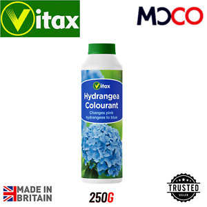 Vitax Hydrangea Colourant Changes Pink Hydrangeas To Blue Flowers & Plants 250g