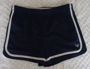 Justice 14 Girls Navy Mesh Shorts EUC spring summer fall - Picture 1 of 2