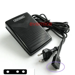 Pedal de control de pie 220V 3 clavijas para máquina de coser Kenmore parte # 032270116 - Imagen 1 de 4