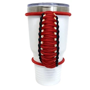 30/40oz Stretchable Paracord Tumbler Handle, Tampa Bay Football, Fits Epoxy Cups - Picture 1 of 4