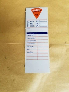 Vintage NOS OILZUM Motoröl Türaufkleber Aufkleber Menge 5 - Bild 1 von 1