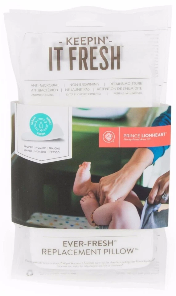 Prince Lionheart 2 упаковки всегда свежая система протирка подогреватель замена подушки 720206 - Изображение 1 из 1