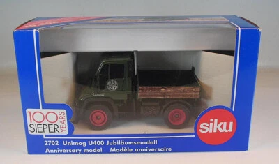 Siku 1/50 Nr.2702 Unimog U400 Jubiläumsmodell 100 Jahre Sieper OVP #1812 - Bild 1 von 3