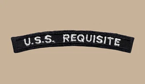 US Navy AGS-18 AM-109 USS Requisite Minesweeper Ship UIM Rocker Tab (03) - Bild 1 von 1