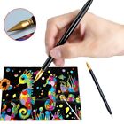 Stick Scraper Pen Painting Brush Art Plastic Scratch Arts Set 1pcs Dual Purpose