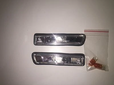 BMW SERIE 3 E36 1996->, BMW X5 E53 1999-2006 PAR DE LUCES MARCADORAS LATERALES TRANSPARENTES  Foto 1 de 3