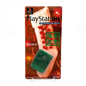 SONY Playstation PS1 Memory Card SCPH-1193 1997 Winter Limited Color Sealed/New - Picture 1 of 2