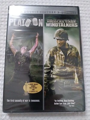 Platoon/Windtalkers (DVD 2007, 2-Disc Set) NEW Sealed Free Shipping !!! Foto 1 de 4