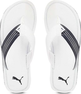 puma white slippers