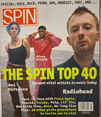 Spin Magazine (May 1998) Beck/Ani DiFranco/Tori Amos/Pearl Jam/Rancid/Lil Kim - Image 1 of 4
