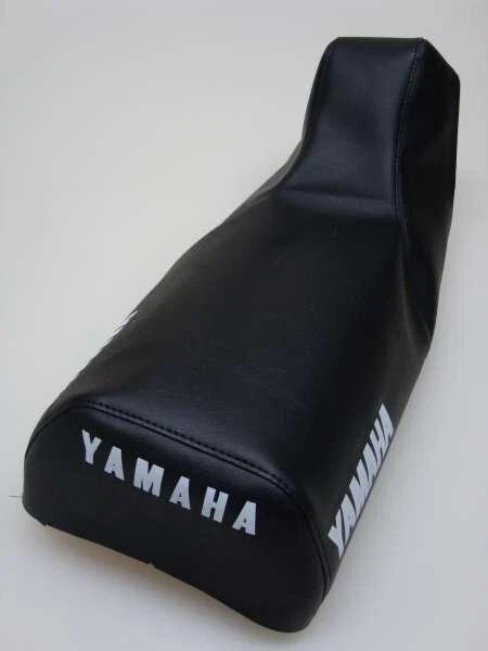 Funda de asiento de moto de vinilo de repuesto para una Yamaha YZ50 negra Foto 1 de 1