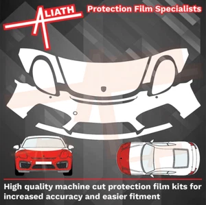 Película de protección de pintura protectora de astillas de piedra para nariz delantera para Porsche Cayman GT4 981 - Imagen 1 de 3