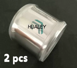 2 piezas 64 mm 2,5" Aluminio Manguera Adaptador Tubo Unión Acoplador Conector L = 76 mm - Imagen 1 de 6