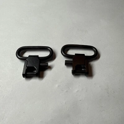 Sling Swivel 1.25” Quick Detach Rifle Shotgun Sling Attachment Clips 2pcs