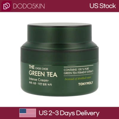US SELLER TONYMOLY THE Chok Chok Green Tea Intense Cream 60ml - Image 1 of 4