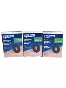 Continuous Glucose Monitoring Patches FITS Dexcom G6, 10 ct ea, 3 pk - FREE SHIP - Picture 1 of 3