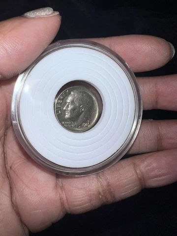 1985 P Dime COLLAR OFF CENTER Error Rare DDO/DDR Misplaced Mint Mark FULLBANDS Cover