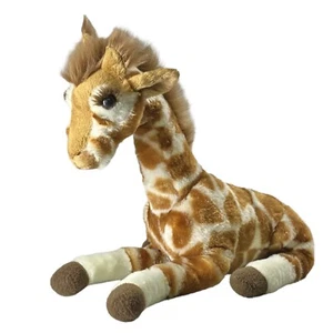 Realistic Plush Giraffe 16" Stuffed Animal | Unipak | Soft Cuddly Wildlife - Picture 1 of 5