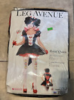 Royal Queen Hearts Leg Avenue Sexy Dress Costume L Large NEW Retail Packaging