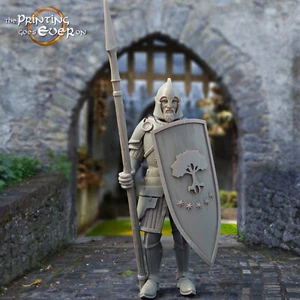 Whitecastle Soldier C | Print Goes Ever On | RPG Wargaming 3D Printed MESBG - Picture 1 of 1