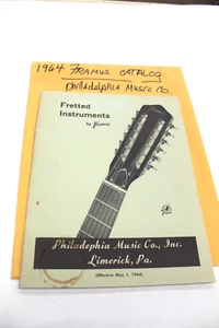 1964 Griffinstrument von Framus Katalog Top Zustand KOSTENLOSE FRACHT L@@K - Bild 1 von 5