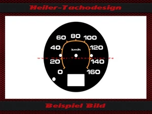 Tachoscheibe für Hummer H1 100 Mph zu 160 Kmh - 2 - Picture 1 of 2