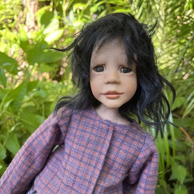 SANDI MCASLAN " Childhood Expressions vinyl character 17"  doll LE 65 Sinayda  - Image 1 of 4