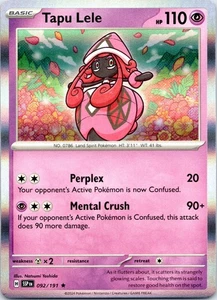 Tapu Lele Rare SV08: Surging Sparks 092/191 NM - Picture 1 of 2