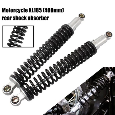 Adjustable 15.74'' 400mm Rear Shocks Absorber Suspension For Yamaha Universal - Imagem 1 de 4