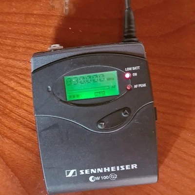 Sennheiser Ew1oo G2 TRANSMITTER Sk100 Ferq:830-866 MHz - Bild 1 von 4