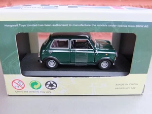 Cararama BMC Mini Cooper - 1:43 Scale Green / Black BOXED - Picture 1 of 2