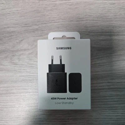 Samsung Schnellladeadapter EP-T4511 45 Watt Super Schnellladen 2.0, USB-C-Anschl - Bild 1 von 3
