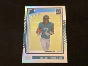 2024 Donruss Optic Brian Thomas Jr. Rated Rookie Holo Silver Prizm RC #214 - Picture 1 of 4
