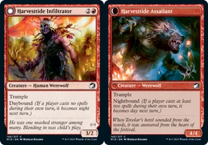 x1 Harvesttide Infiltrator // Harvesttide Assailant - Innistrad: Midnight Hunt - - Picture 1 of 1