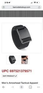 Arrowhead Tactical Enhanced Rapid Clasp Retention Belt, Adjustable OS NEW - Picture 1 of 2