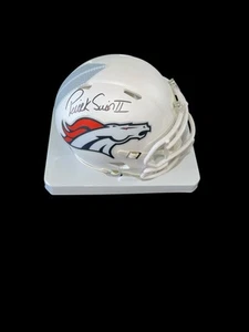 PATRICK SURTAIN II Signed NFL DENVER BRONCOS SPEED Mini Helmet DPOY BAS 2 - Picture 1 of 1