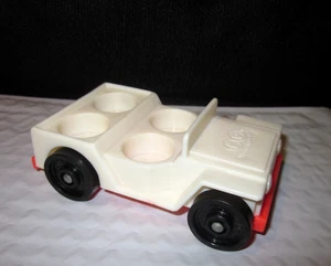 Fisher-Price Play Family A Frame #990 "4 Seat Jeep Only" Replacement 1974-1976 - Picture 1 of 8