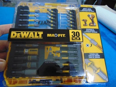 DEWALT GENUINE OEM 30PC MAXFIT SET IMPACT RATED-MAXIMUM FIT-TORSION ZONE NEW - Image 1 of 2