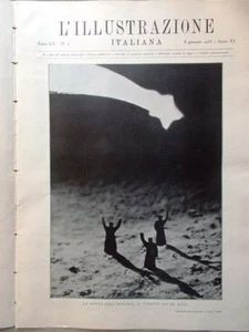 L'Illustrazione Italiana del 8 Gennaio 1933 Pizarro Gioco del Polo Marzocco Roma - Picture 1 of 1