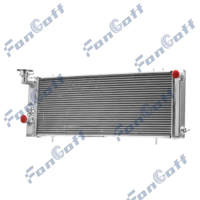 Aluminum Radiator For 1991-2000 Jeep Cherokee XJ 1991-1992 Comanche 2.5 4.0L MT Foto 1 de 4