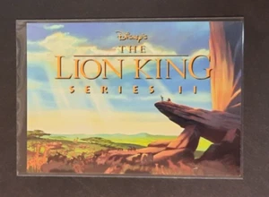 Carte collezionabili Disney's IL RE LEONE serie 2 carta promozionale #senza numero Skybox 1994 - Foto 1 di 2
