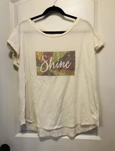 Cato Top XL "Shine" Creme - Bild 1 von 9