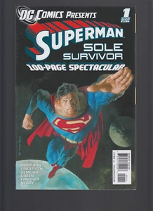 DC COMICS PRESENTS: SUPERMAN - SOLE SURVIVOR 100 PAGE SPECTACULAR #1 VF 2011 - Picture 1 of 2
