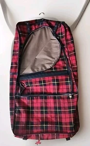 Vintage Tartan Plaid Business Suit Suitcase Business Travel Bag - Picture 1 of 10