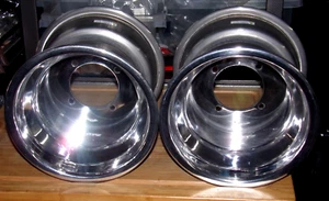 Ruedas traseras de 9" LTZ400, LTZ250, LT450R, LTR450, KFX400, KFX450R, DS450 RUEDAS - Imagen 1 de 3