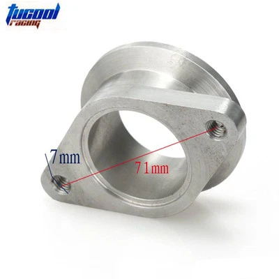 Adaptador universal de compuerta de descarga Vband MV-R de acero inoxidable de 38 mm a 44 mm Foto 1 de 4