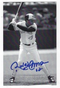 Autographed ROBERTO ALOMAR Toronto Blue Jays BXW Post Card With COA - Picture 1 of 1