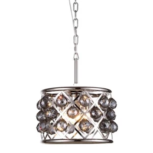 Urban Classic 1214 Madison 3-LT 12" Royal Pendant, Nickel/Grey - 1214D12PN-SS-RC - Picture 1 of 1