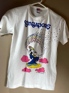 Disney Singapore Mickey Mouse VINTAGE 80s NEW - Picture 1 of 3