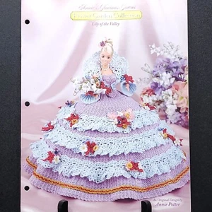 Annies Flower Garden Collection Lily Of The Valley Gown Crochet Pattern Booklet - Picture 1 of 2
